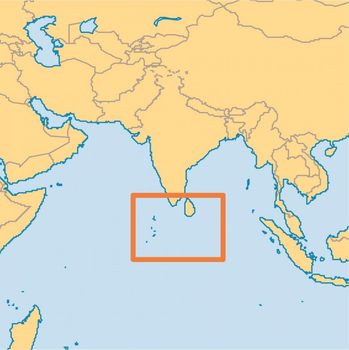 maldives island lokasi pada peta dunia